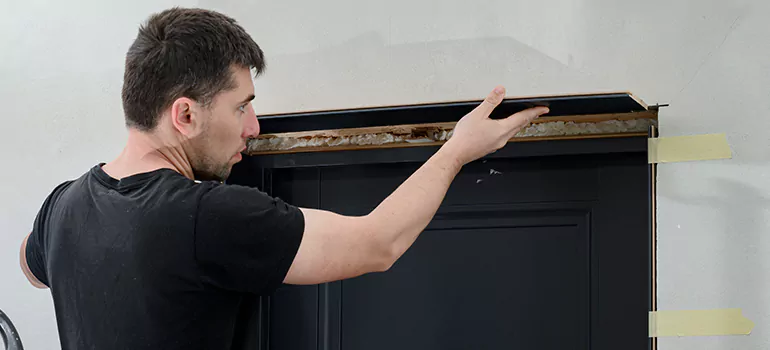 Wood Door Hole Repair in New Smyrna Beach, FL